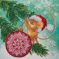 Bead Embroidery Kit Mini Bead embroidery kit Decorating christmas tree