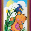 Postcards Bead Embroidery Kit Postcard Bead embroidery kit Happy 8th of March (Women's Day) – 6