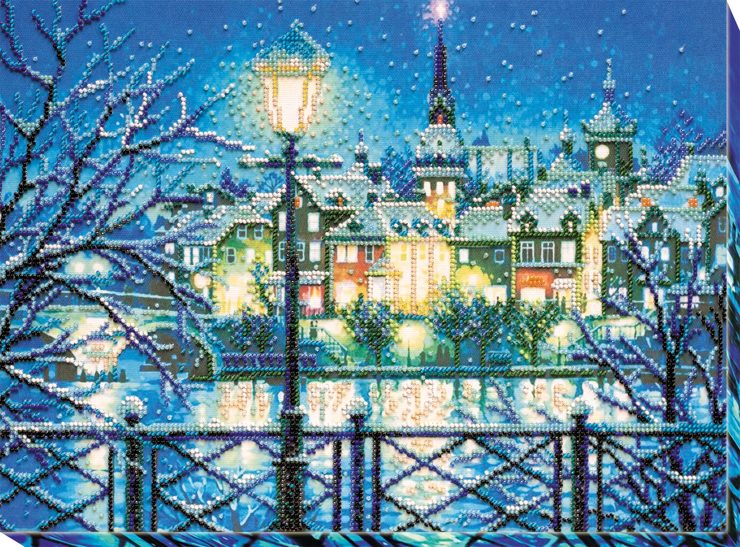 Bead Embroidery Kit Main Bead Embroidery Kit Shining blue