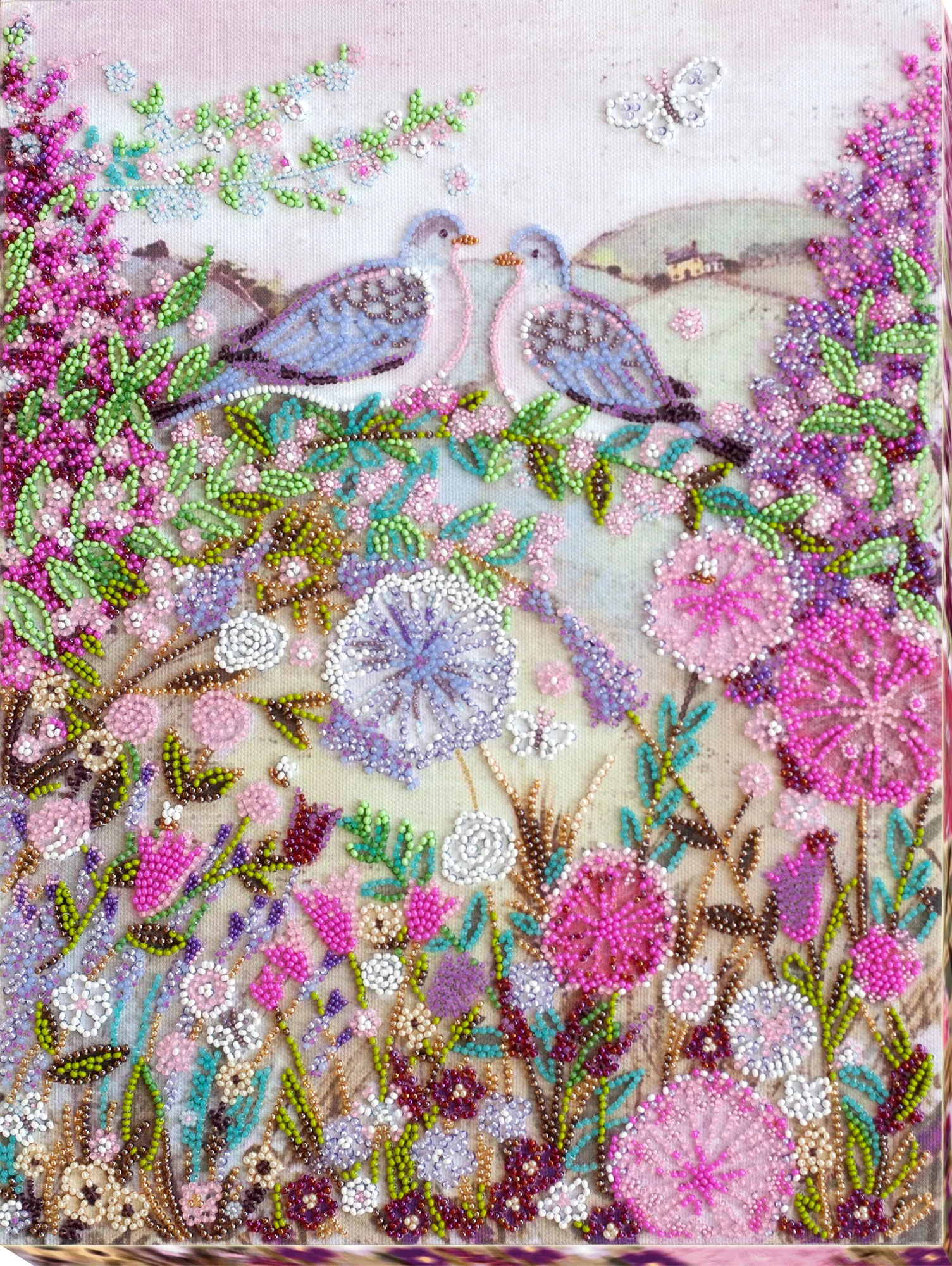 Bead Embroidery Kit Main Bead Embroidery Kit Love coo