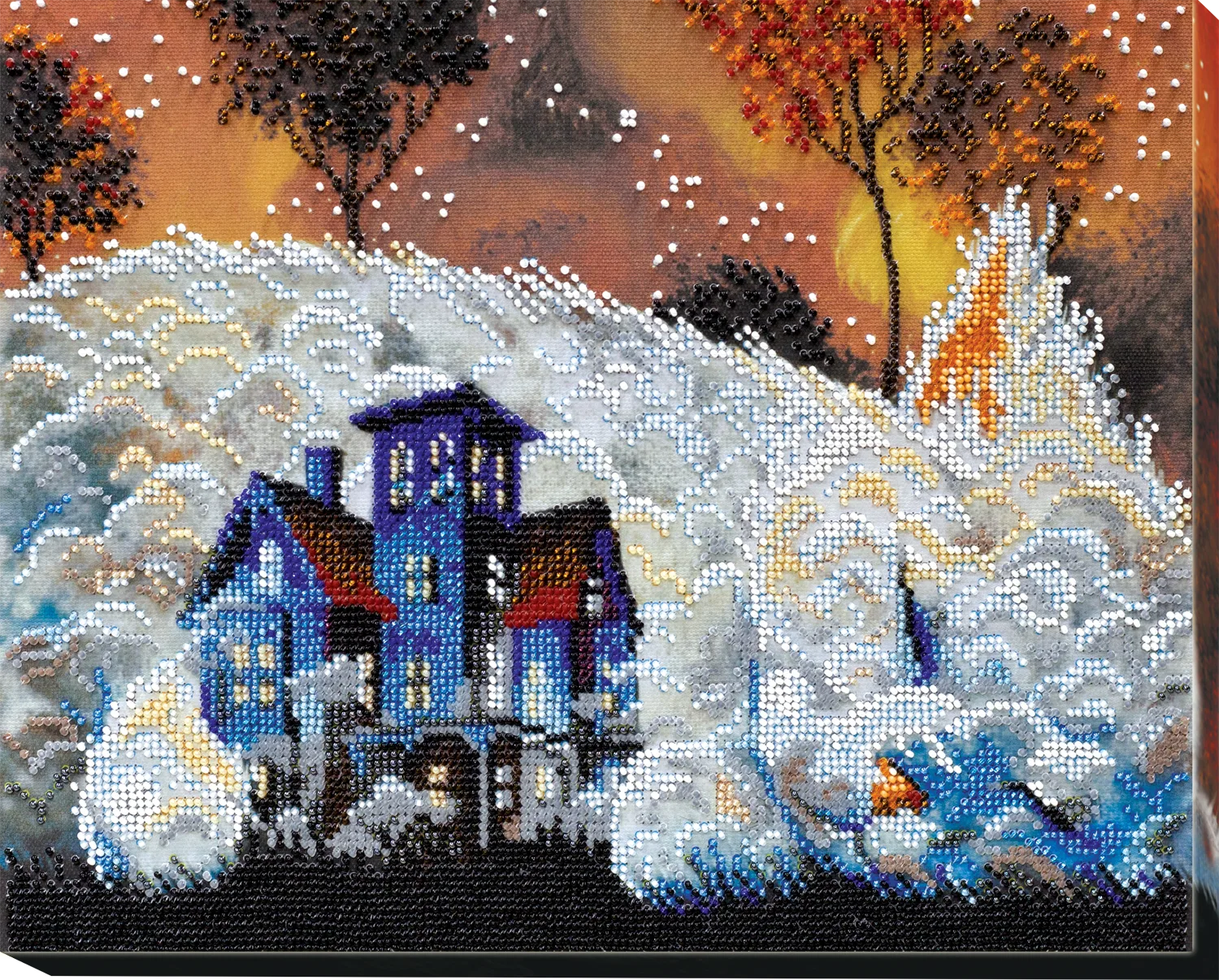 Bead Embroidery Kit Main Bead Embroidery Kit Fluffy fog