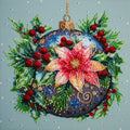 Bead Embroidery Kit Mid-sized bead embroidery kit Christmas glow