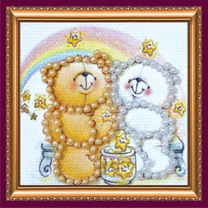 Magnets Bead Embroidery Kit Mini Magnets Bead embroidery kit Star shower – 1