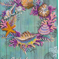 Bead Embroidery Kit Main Bead Embroidery Kit Wreath of shells