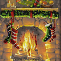 Bead Embroidery Kit Main Bead Embroidery Kit By the fireplace