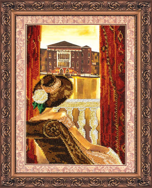 Bead Embroidery Kit Main Bead Embroidery Kit Vanilla