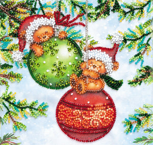 Bead Embroidery Kit Mini Bead embroidery kit Cute fun