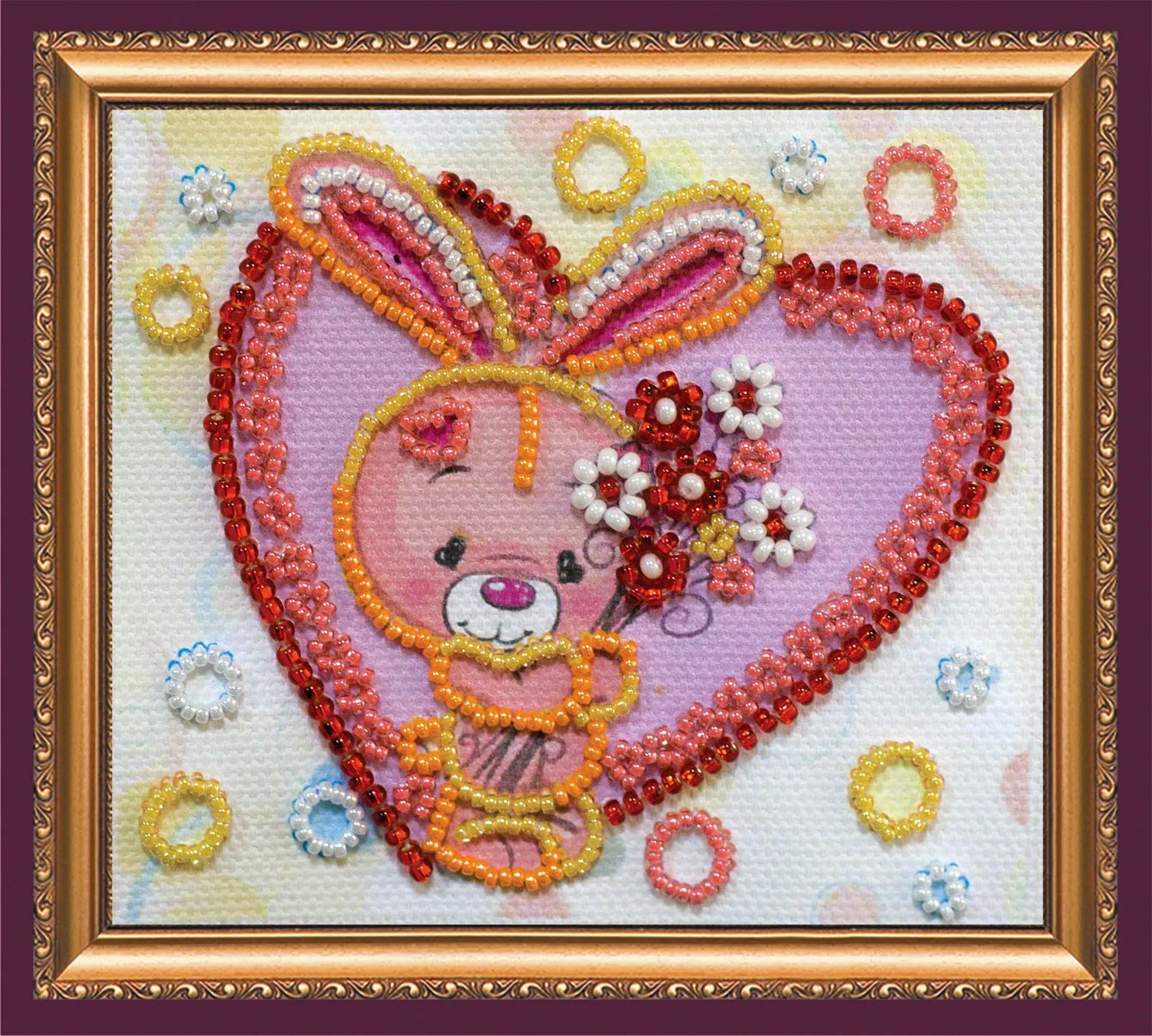 Magnets Bead Embroidery Kit Magnets Bead embroidery kit Bunny
