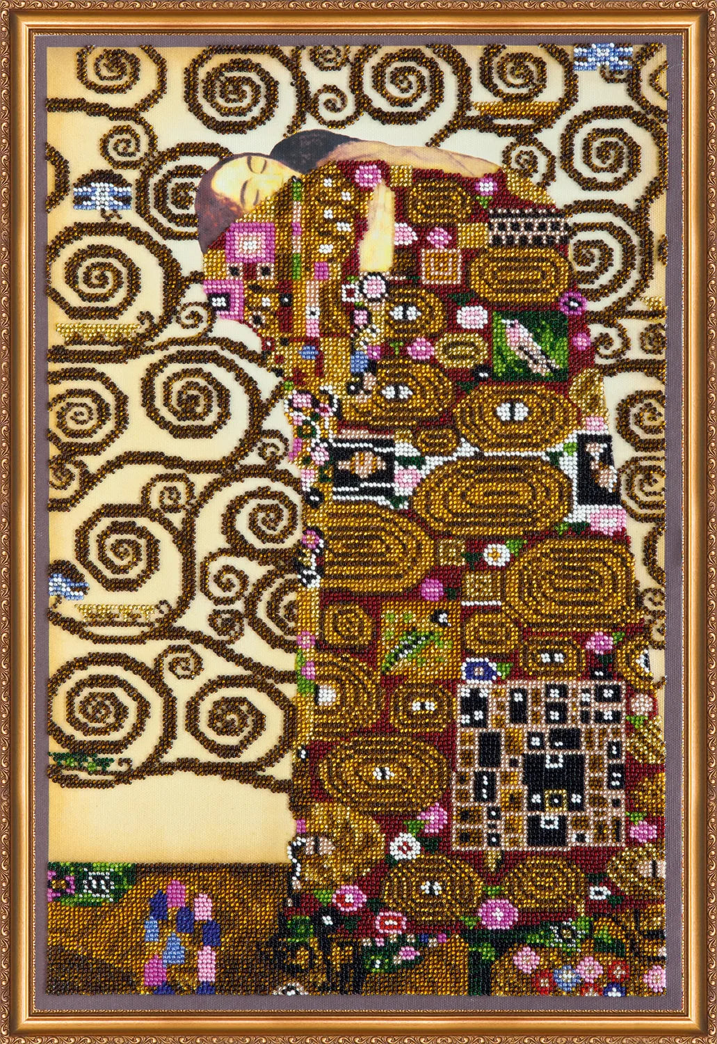 Bead Embroidery Kit Main Bead Embroidery Kit Embrace