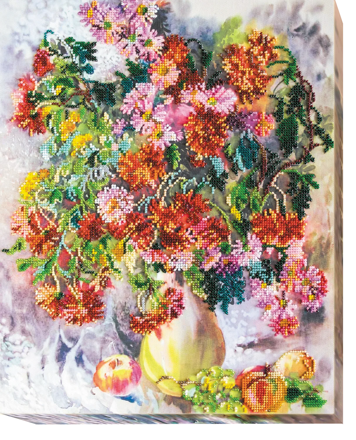 Bead Embroidery Kit Main Bead Embroidery Kit Marguerites