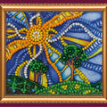 Magnets Bead Embroidery Kit Magnets Bead embroidery kit Life-giving sun