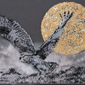 Bead Embroidery Kit Main Bead Embroidery Kit Night flight