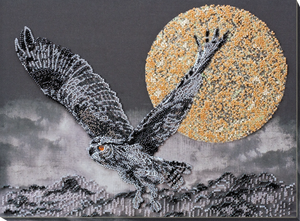 Bead Embroidery Kit Main Bead Embroidery Kit Night flight