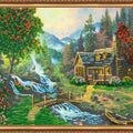 Bead Embroidery Kit Main Bead Embroidery Kit Mountain river