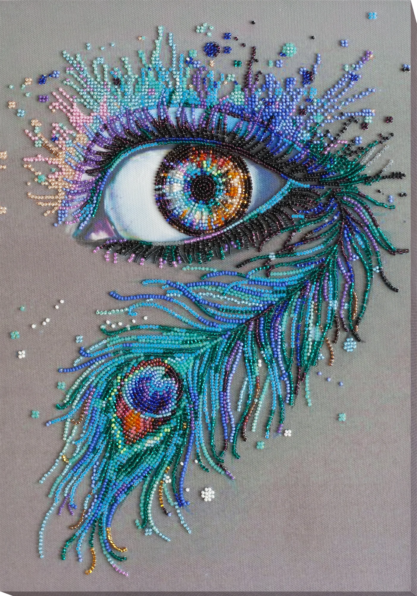 Bead Embroidery Kit Main Bead Embroidery Kit Royal gaze