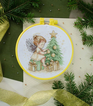 Cross Stitch Kit Cross-stitch kits Little Christmas Angel