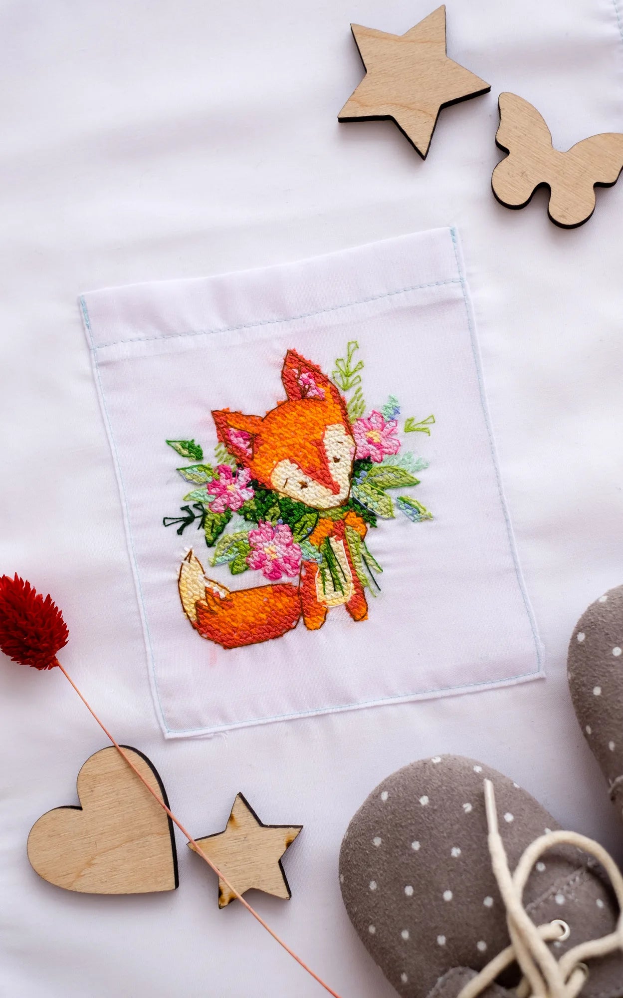 Cross Stitch Kit On Clothes Cross-stitch kits Bouquet