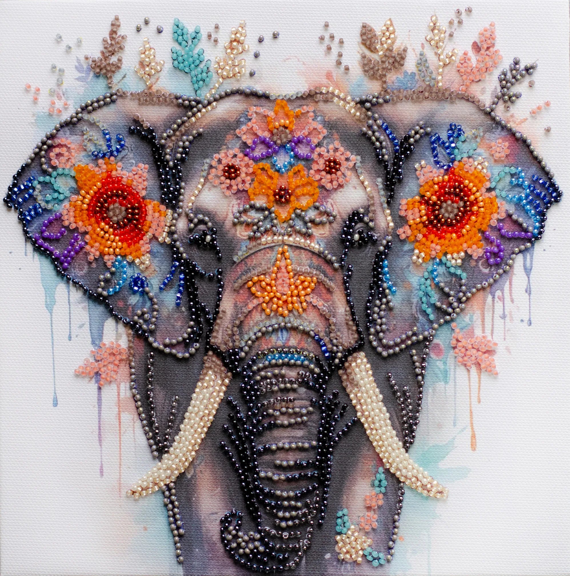 Bead Embroidery Kit Mid-sized bead embroidery kit Secrets of the east