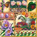 Bead Embroidery Kit Main Bead Embroidery Kit Spring treasures