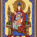 Bead Embroidery Kit Main Bead Embroidery Kit Icon of the Mother of God «Reigning»
