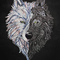 Cross Stitch Kit Cross-stitch kits wolf