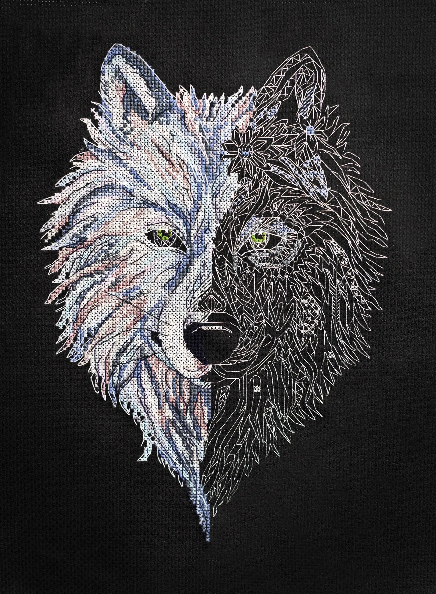 Cross Stitch Kit Cross-stitch kits wolf