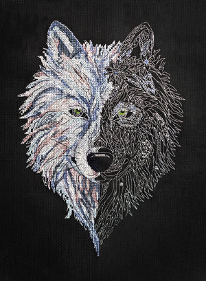 Cross Stitch Kit Cross-stitch kits wolf