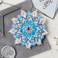 Brooch Embroidery Kit Decoration Snowflake
