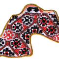 Magnets Bead Embroidery Kit Kits for embroidery with beads magnets "Map of Ukraine" Dnipropetrovsk region