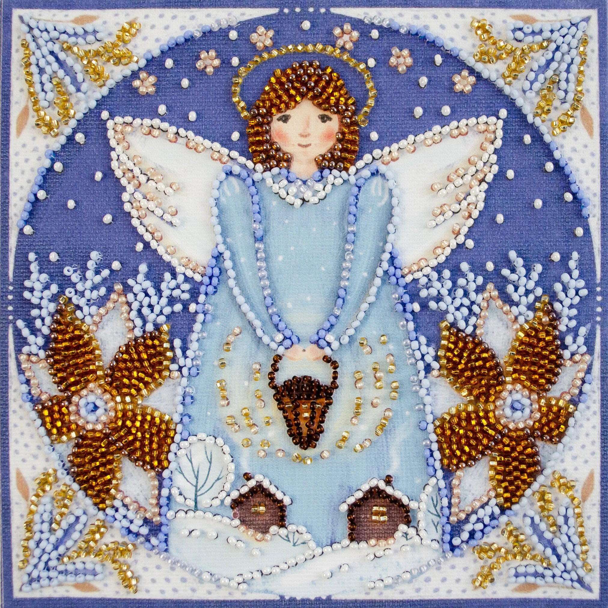 Bead Embroidery Kit Mini Bead embroidery kit Little angel
