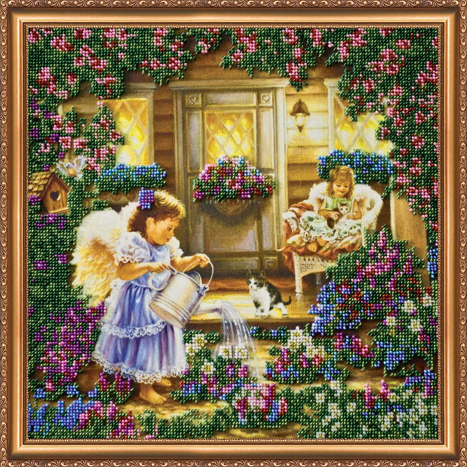 Bead Embroidery Kit Main Bead Embroidery Kit Angels