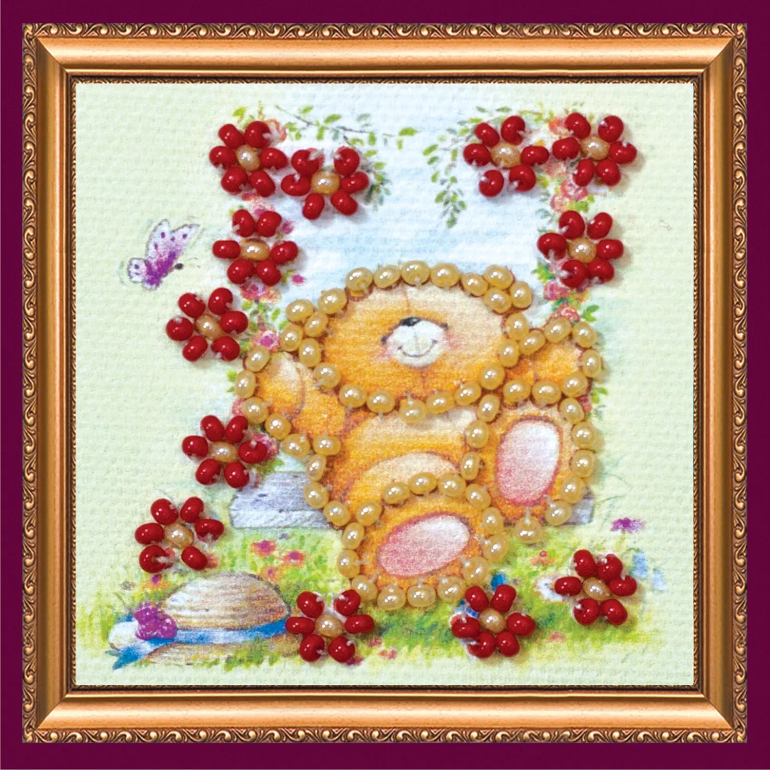 Magnets Bead Embroidery Kit Mini Magnets Bead embroidery kit Seesaw – 1