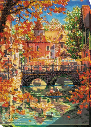 Bead Embroidery Kit Main Bead Embroidery Kit Beauty of autumn