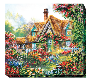 Bead Embroidery Kit Main Bead Embroidery Kit Home Sweet Home