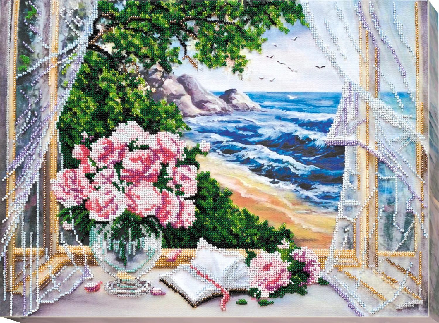 Bead Embroidery Kit Main Bead Embroidery Kit Sea view