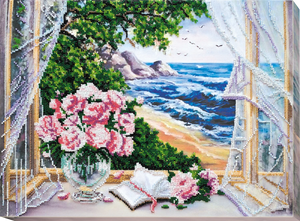 Bead Embroidery Kit Main Bead Embroidery Kit Sea view
