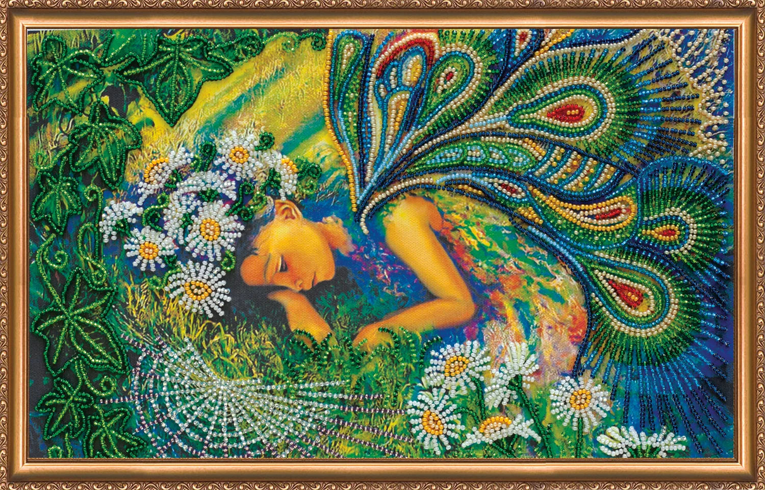 Bead Embroidery Kit Main Bead Embroidery Kit Fabulous dream