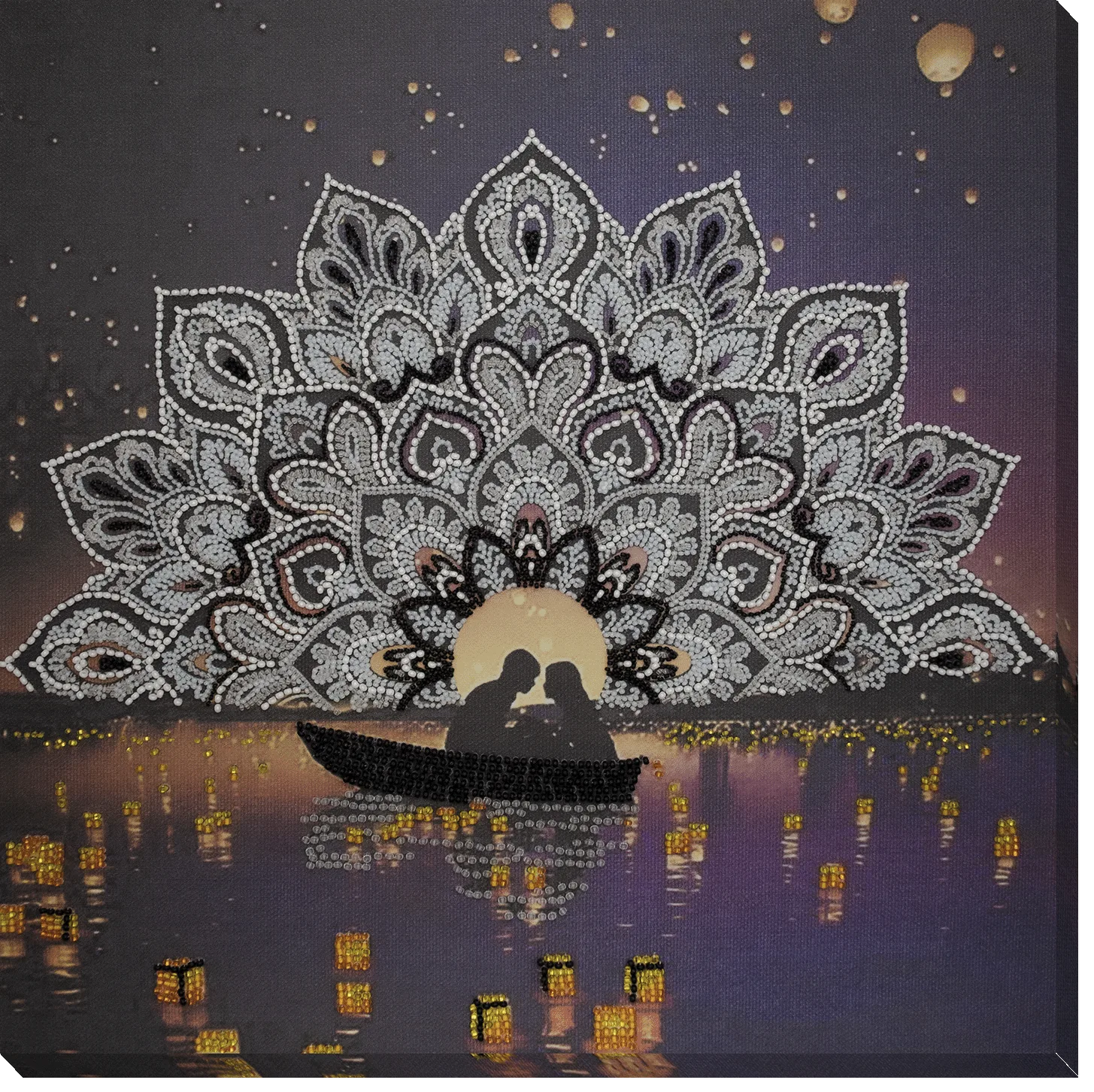Bead Embroidery Kit Main Bead Embroidery Kit Romantic evening