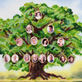 Bead Embroidery Kit Main Bead Embroidery Kit Genealogical tree