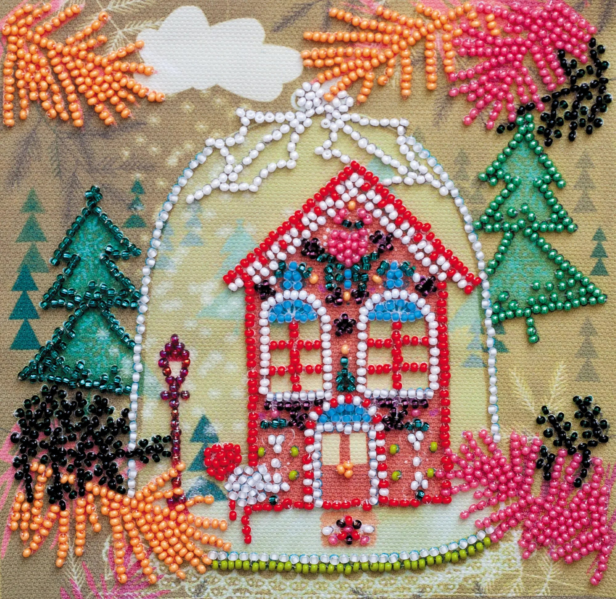 Bead Embroidery Kit Mini Bead embroidery kit It's like a fairytale