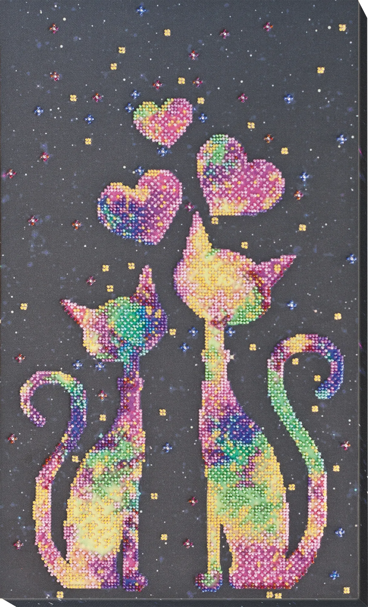 Bead Embroidery Kit Main Bead Embroidery Kit Kittens' purrings