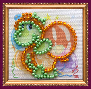 Magnets Bead Embroidery Kit Mini Magnets Bead embroidery kit Turtle
