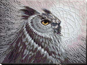 Bead Embroidery Kit Main Bead Embroidery Kit Garnet totem