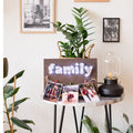 String Art Kit Creative Kit/String Art Happy family (Homely scene)
