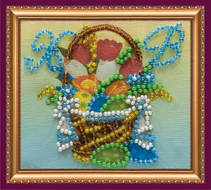 Magnets Bead Embroidery Kit Magnets Bead embroidery kit Easter basket – 4