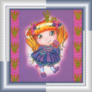 Bead Embroidery Kit Mini Bead embroidery kit Fiona