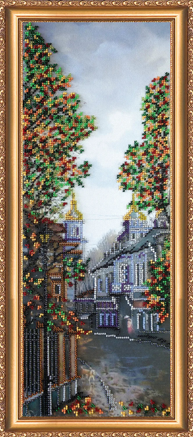 Bead Embroidery Kit Main Bead Embroidery Kit Side streets of St. Petersburg – 3