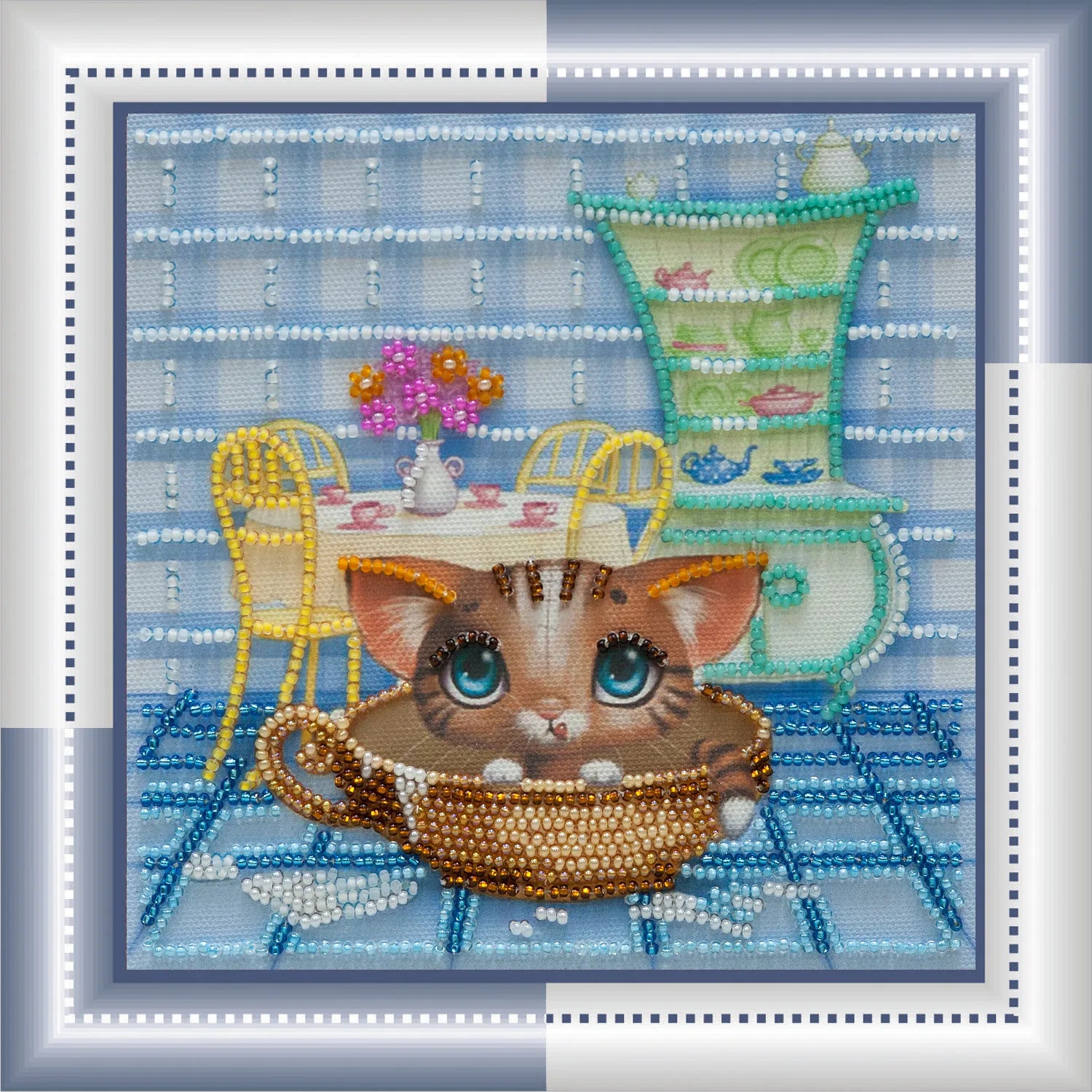 Bead Embroidery Kit Mini Bead embroidery kit Yummy!