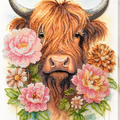 Bead Embroidery Kit Main Bead Embroidery Kit Highland Belle