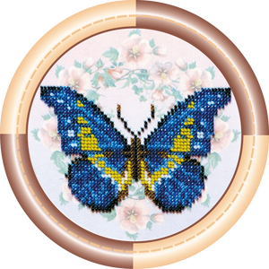 Bead Embroidery Kit Mini Bead embroidery kit Butterfly